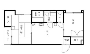 メゾンピレネの物件間取画像